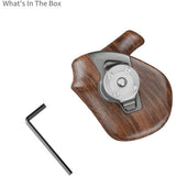 SmallRig ImageGrip Rotating Wooden Handle with ARRI Rosette