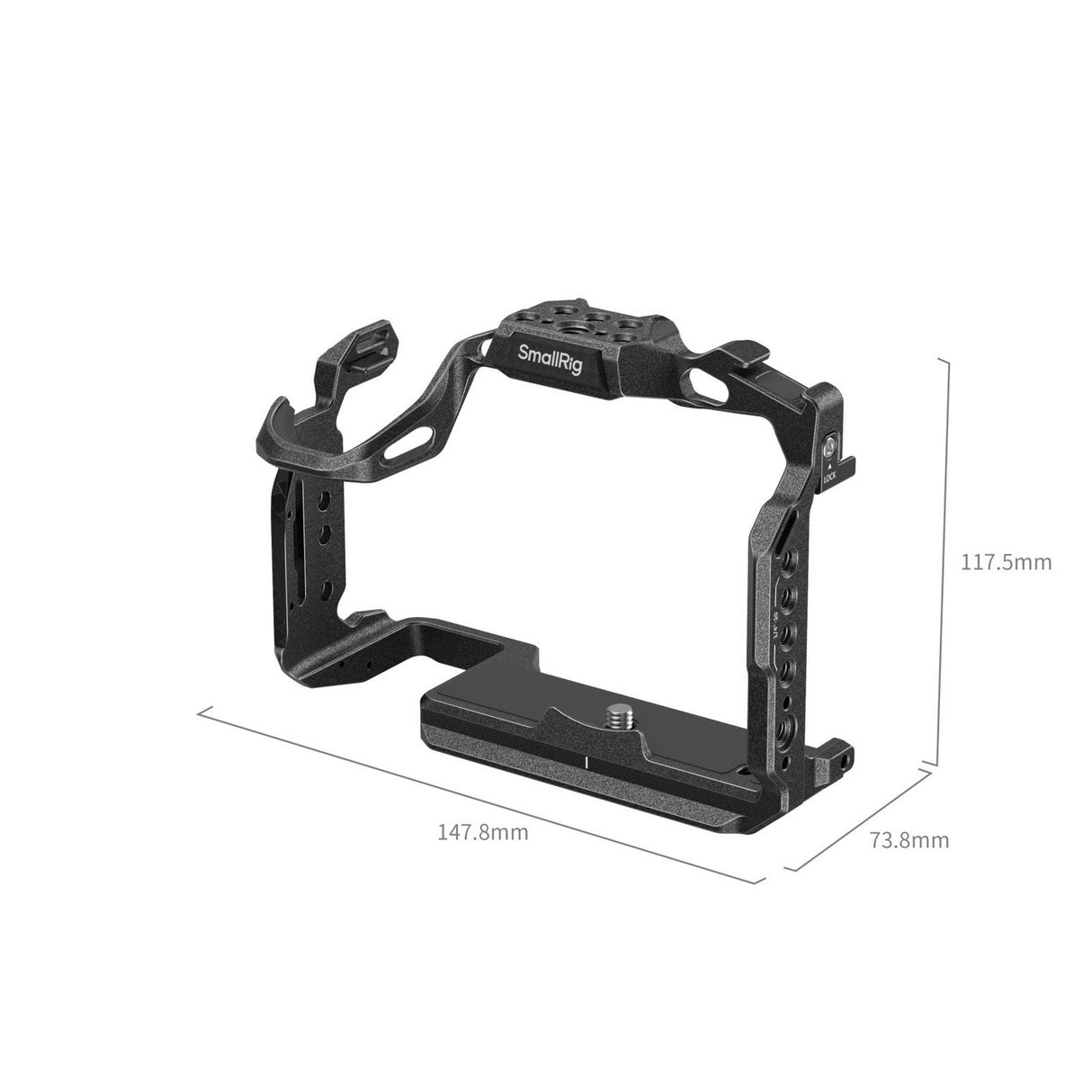 SmallRig 5502 Black Mamba Cage for Panasonic S1R II / S1 II / S1 IIE