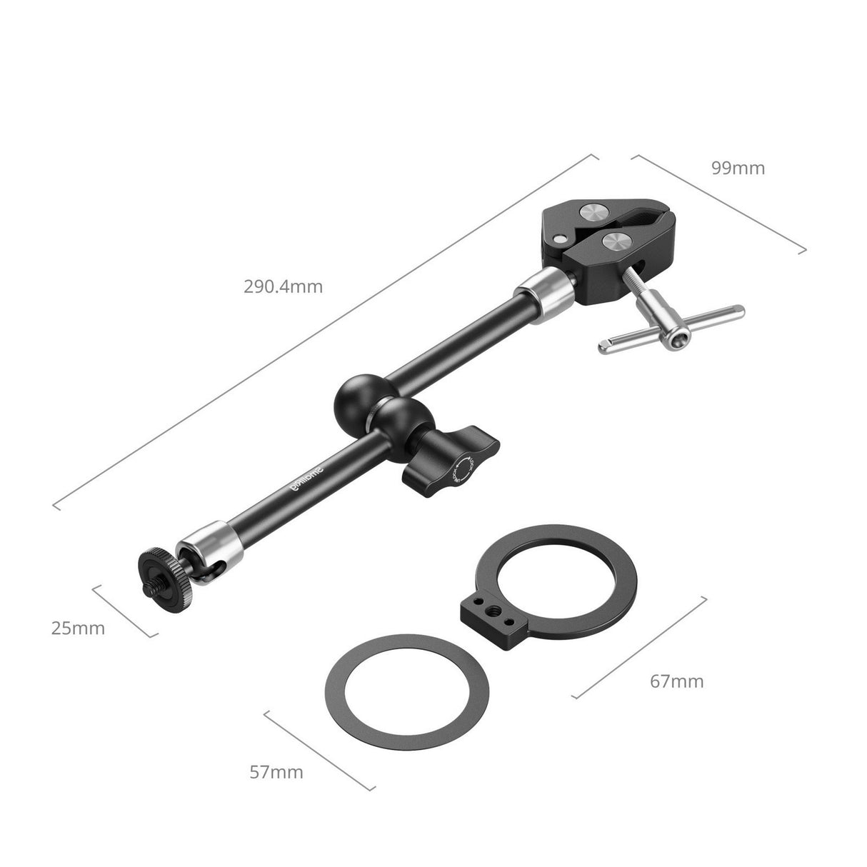 SmallRig 5604 MagSafe Compatible Crab-Shaped Clamp