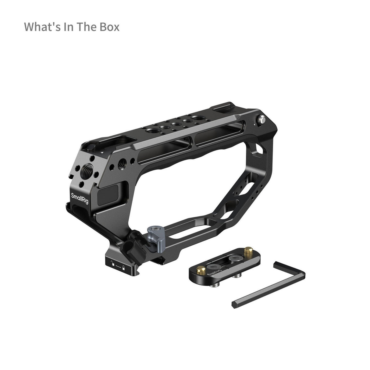 SmallRig 5661 D-Style Top Handle with NATO Clamp Camera Rig Handle