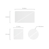 SmallRig 5892 Tempered Glass Screen Protector Kit for DJI Osmo Action 6