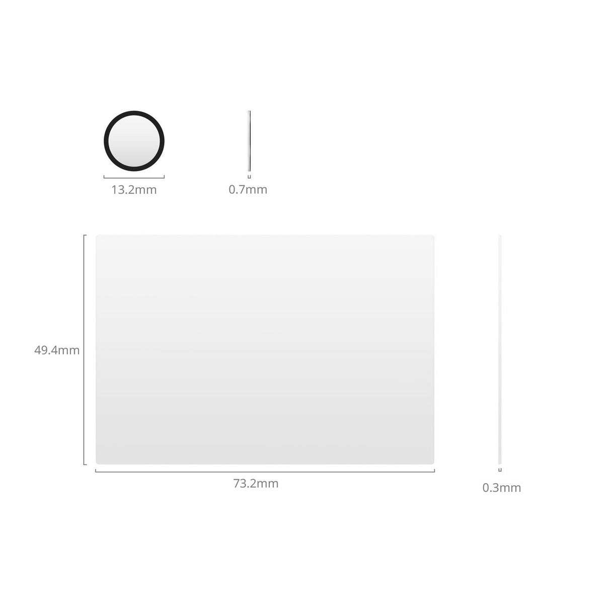 SmallRig Screen Protector for Fujifilm X-E5