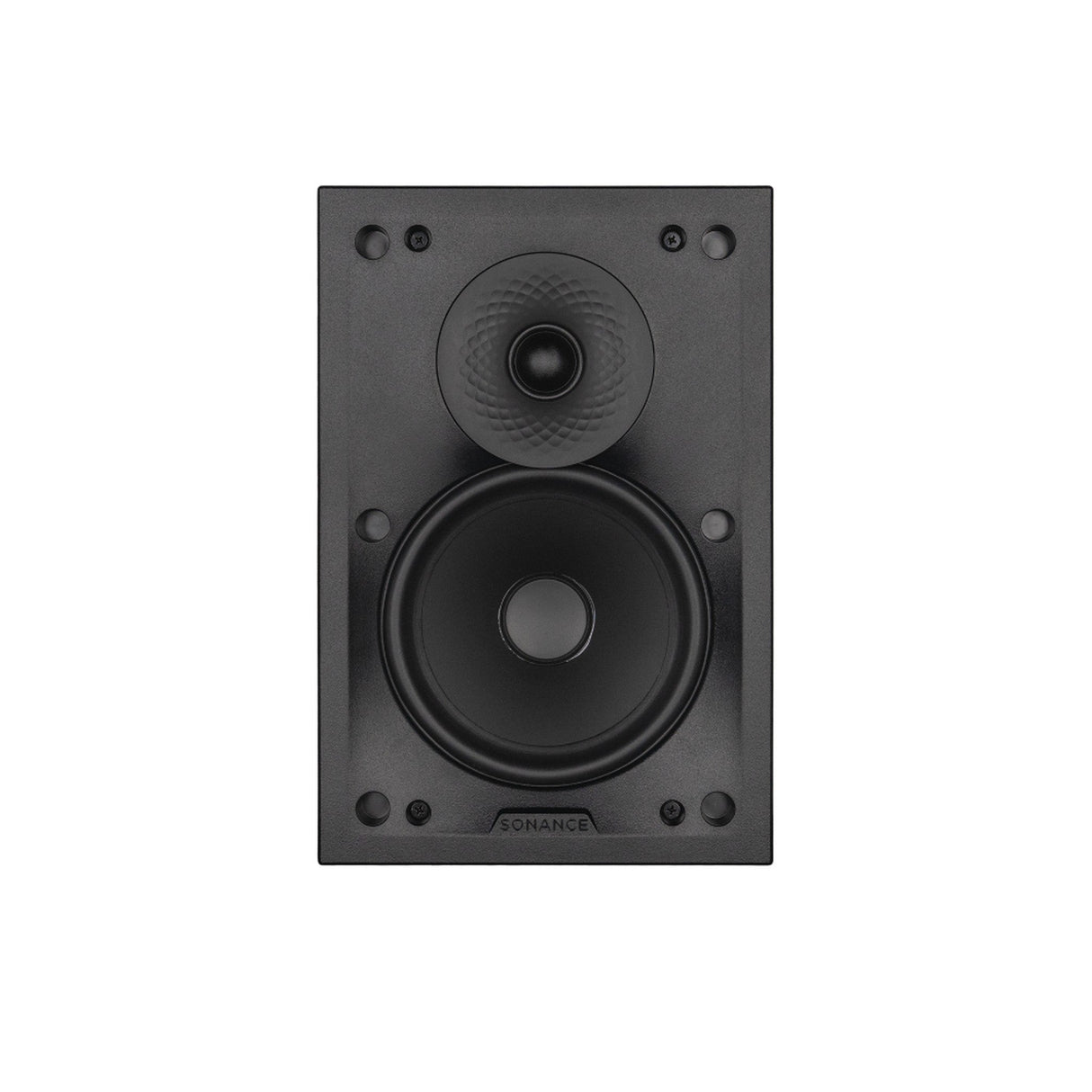 Sonance VXXT6 6-Inch Outdoor Extreme Rectangle In-Wall Speakers, Pair, White