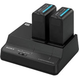 Sony BCU2A/C Dual-Bay Lithium-Ion Battery Charger