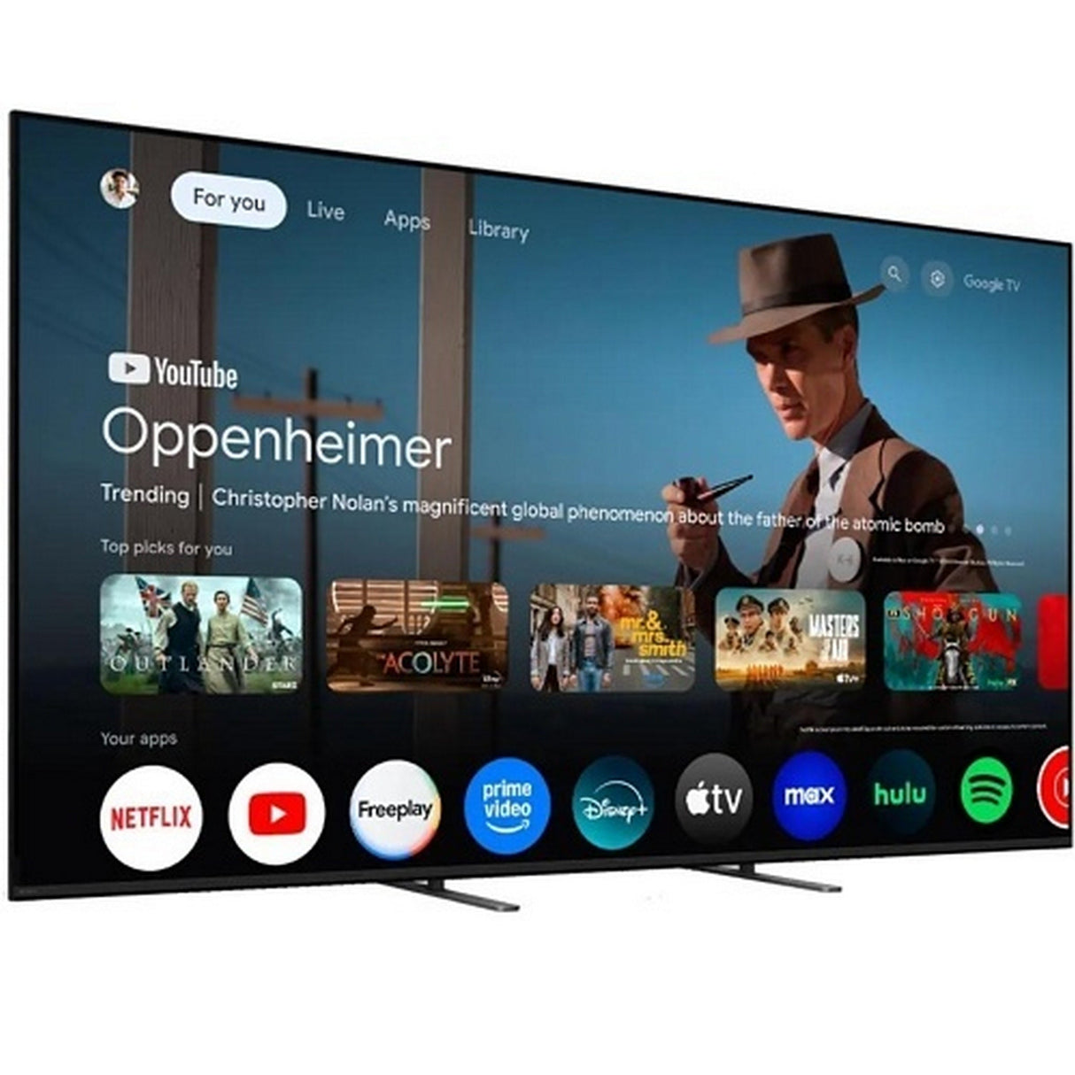 Sony K-75XR50 BRAVIA 5 Class Mini LED 4K HDR Google TV, 75-Inch