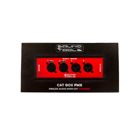 SoundTools CAT Box 2 Female/2 Male XLR to etherCON Stage Box with Parallel