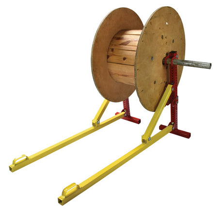 SpoolMaster SMP-LJ-54 Cable Reel Lever Action Jack, 1000 Pound Capacity, Unlimited Width