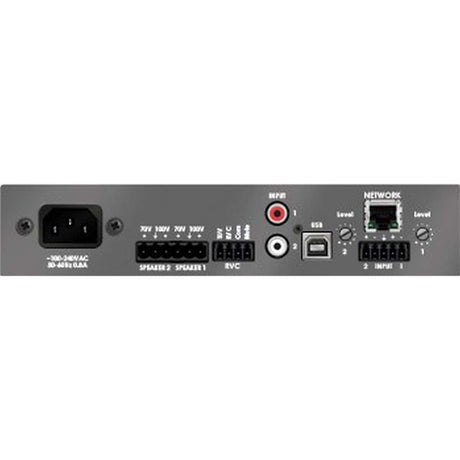 Stewart Audio DSP100-2-CV-D 100W 2-Channel Dante DSP-Enabled Amplifier