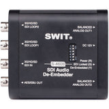 SWIT S-4609 Portable 3G-SDI Audio De-Embedder
