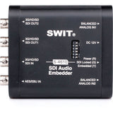 SWIT S-4610 Portable 3G-SDI Audio Embedder