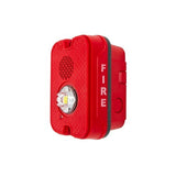 System Sensor P2GRKLED L-Series Outdoor Compact Wall-Mounted Horn Strobe, Red