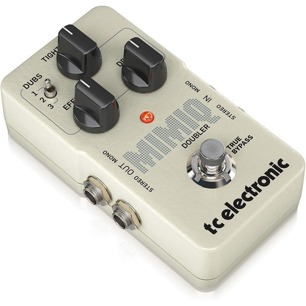 TC Electronic MIMIQ DOUBLER Guitar Effects Pedal with Stereo I/O and True Bypass