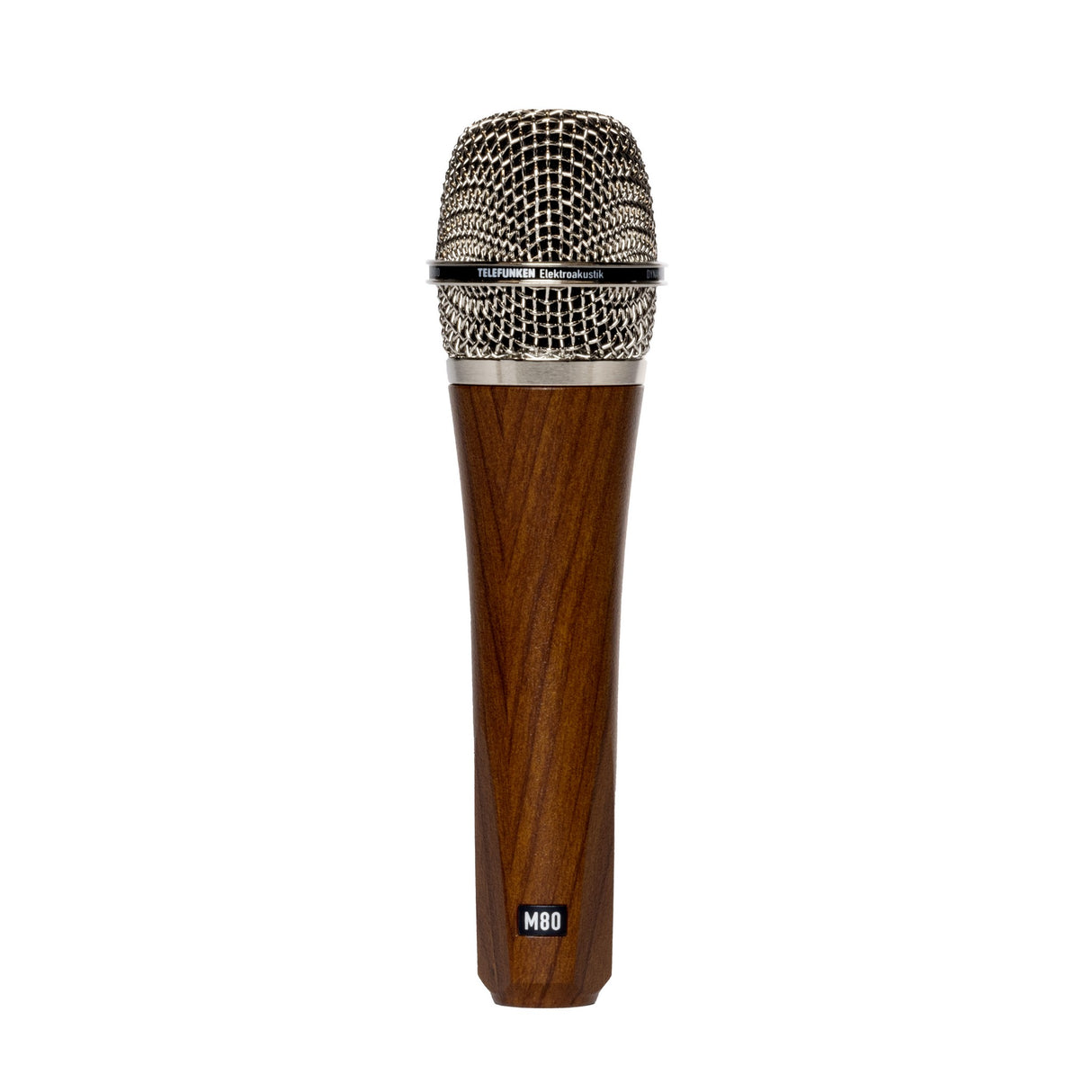 Telefunken M80 Cherry Dark Wood Custom Finish Dynamic Series Supercardioid Microphone