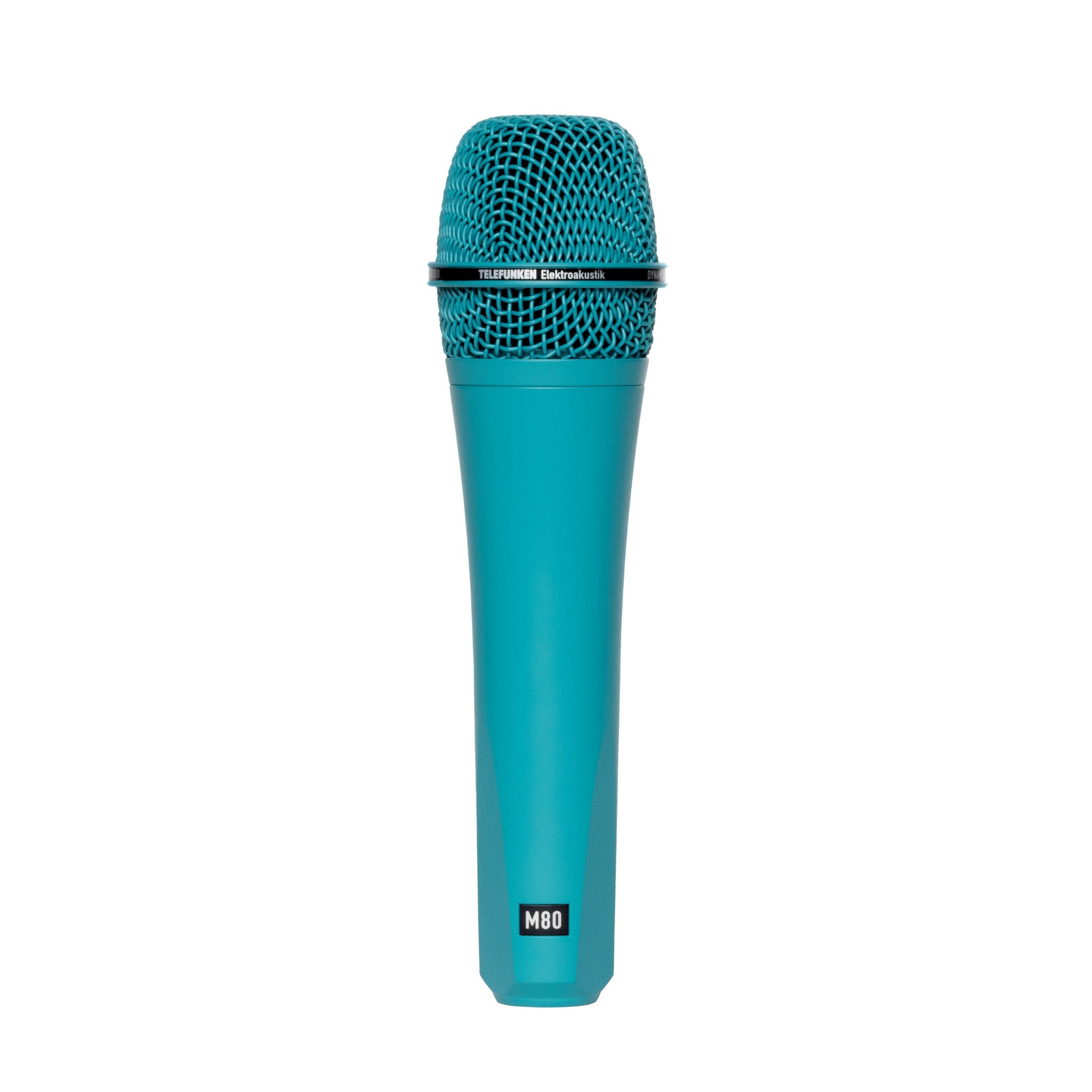 Telefunken M80 Supercardioid Handheld Dynamic Microphone, Turquoise