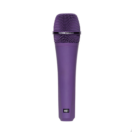 Telefunken M81 Dynamic Handheld Microphone, Purple
