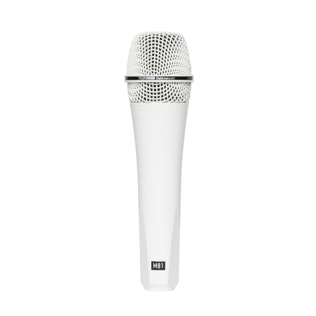 Telefunken M81 Dynamic Handheld Microphone, White
