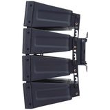 TOA Electronics HX-5B-WP 2-Way 600W IPX4 Variable Dispersion Line Array Speaker, 1 Unit