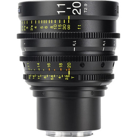 Tokina Cinema 11-20mm T2.9 PL to PL Mount with 1.6x Expander