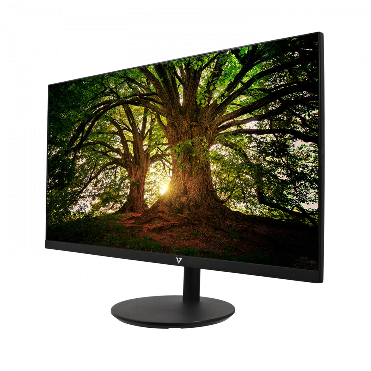 V7 L238IPS-HAS-N 23.8-Inch FHD 1920 x 1080 Height Adjustable IPS LED Monitor