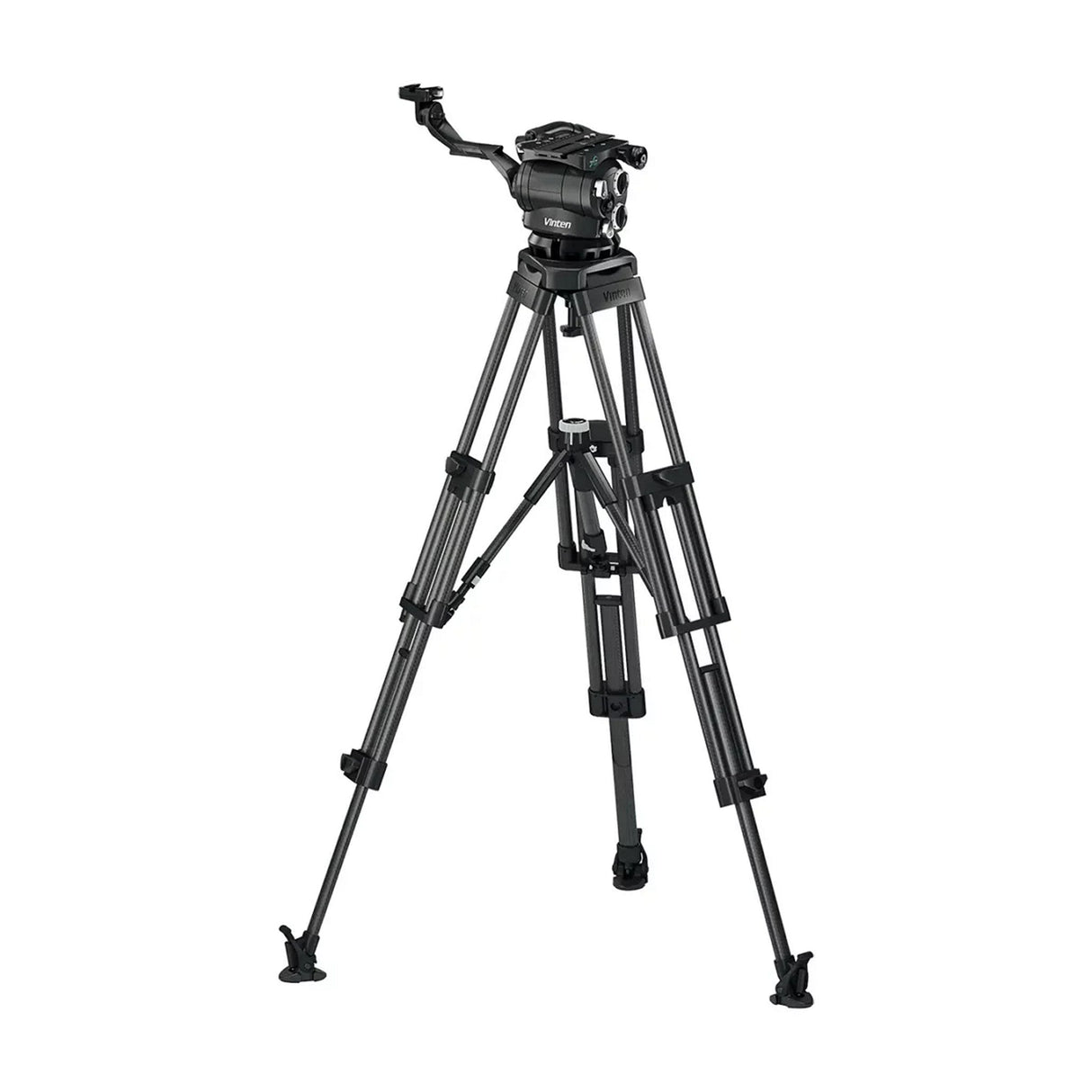 Vinten System Versine 360 2-stage Carbon Fibre Pozi-Loc Tripod with Mid-Level Spreader