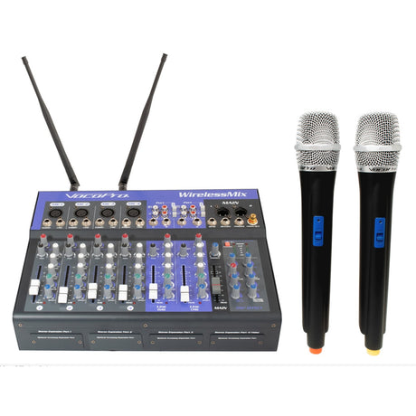 VocoPro BAND-GO 2000W PA System 2 Microphones and 2 Speakers