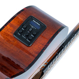 Washburn WCG10CE Comfort Series Grand Auditorium Acoustic-Electric Guitar, Sunburst Gloss Finish