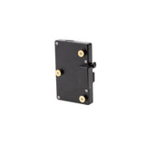Wooden Camera WC Pro Gold Mount Camera Side to V-Mount Battery Side Adapter with 3x D-Tap and Digital Fuse