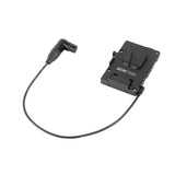 Wooden Camera WC Pro 4‑Pin XLR Right Angle, V-Mount