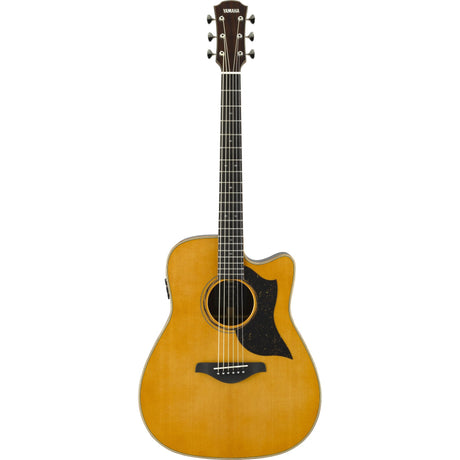 Yamaha A5R Traditional Western Body Solid Rosewood Cutaway Acoustic Guitar, Vintage Natural