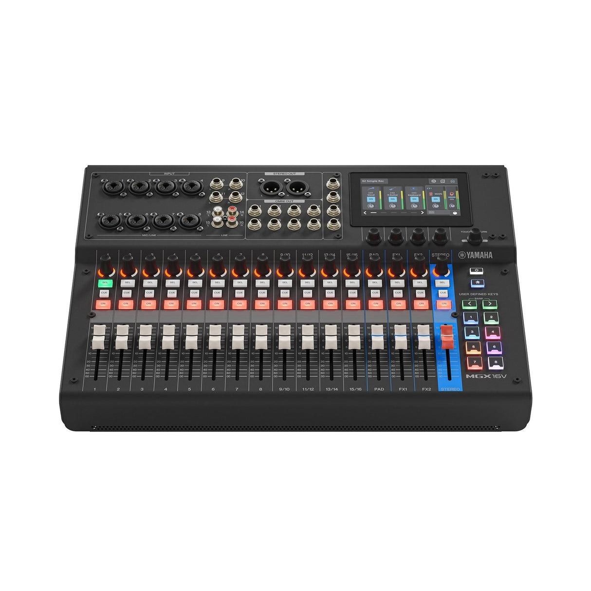 Yamaha MGX16V 16-Channel Digital Mixing Console with Video Interface