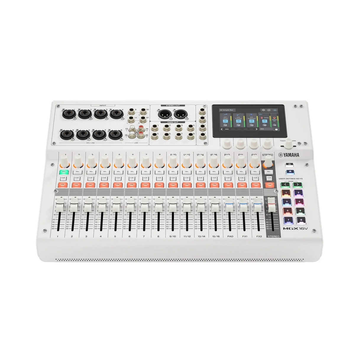 Yamaha MGX16V 16-Channel Digital Mixing Console with Video Interface