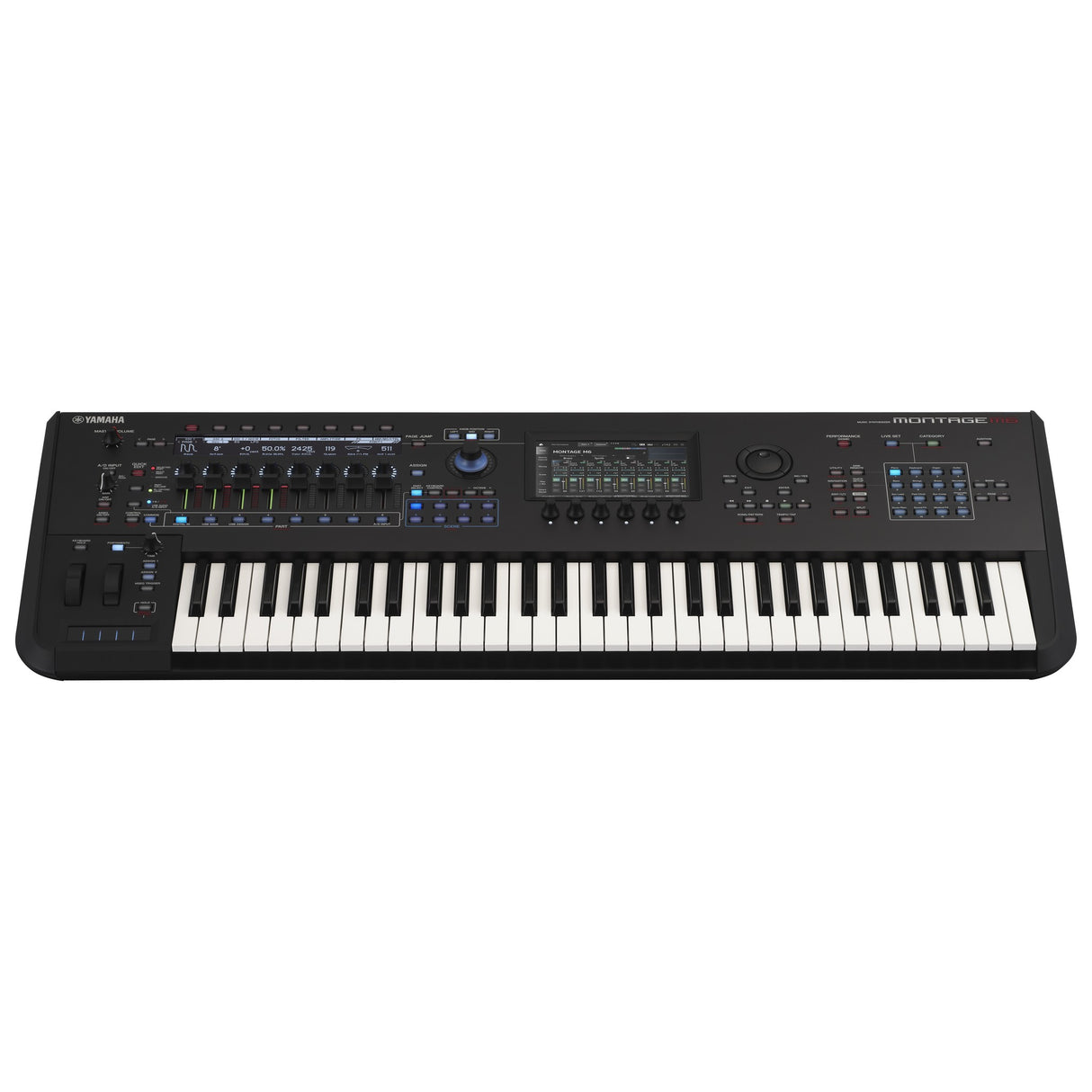 Yamaha Montage M6 61-Key Synthesizer with FSX Action, Black