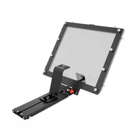 Ikan PT419W-NDI-TK Aura 19-Inch POE++ NDI Teleprompter with Full Encoding/Decoding IP Tally Light and Travel Kit