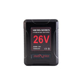 IndiPRO VMP26V Micro-Series 26V 260Wh V-Mount Lithium-Ion Battery