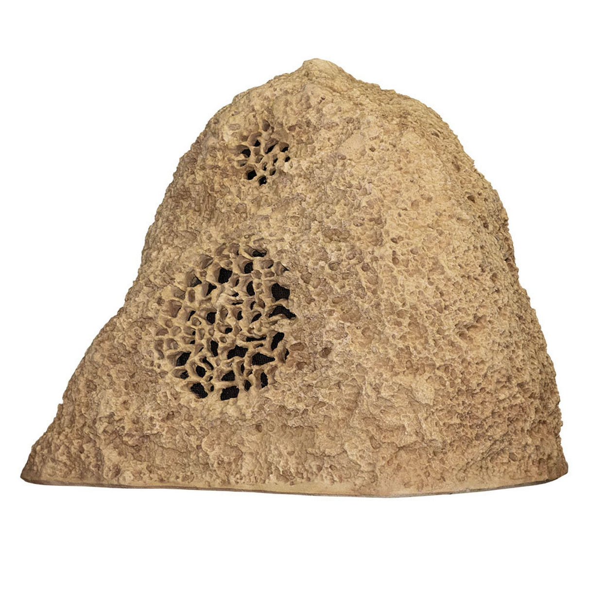 Rockustics Rocky JR.-S 6.5-Inch 2-Way Outdoor Rock Speaker, Sandstone