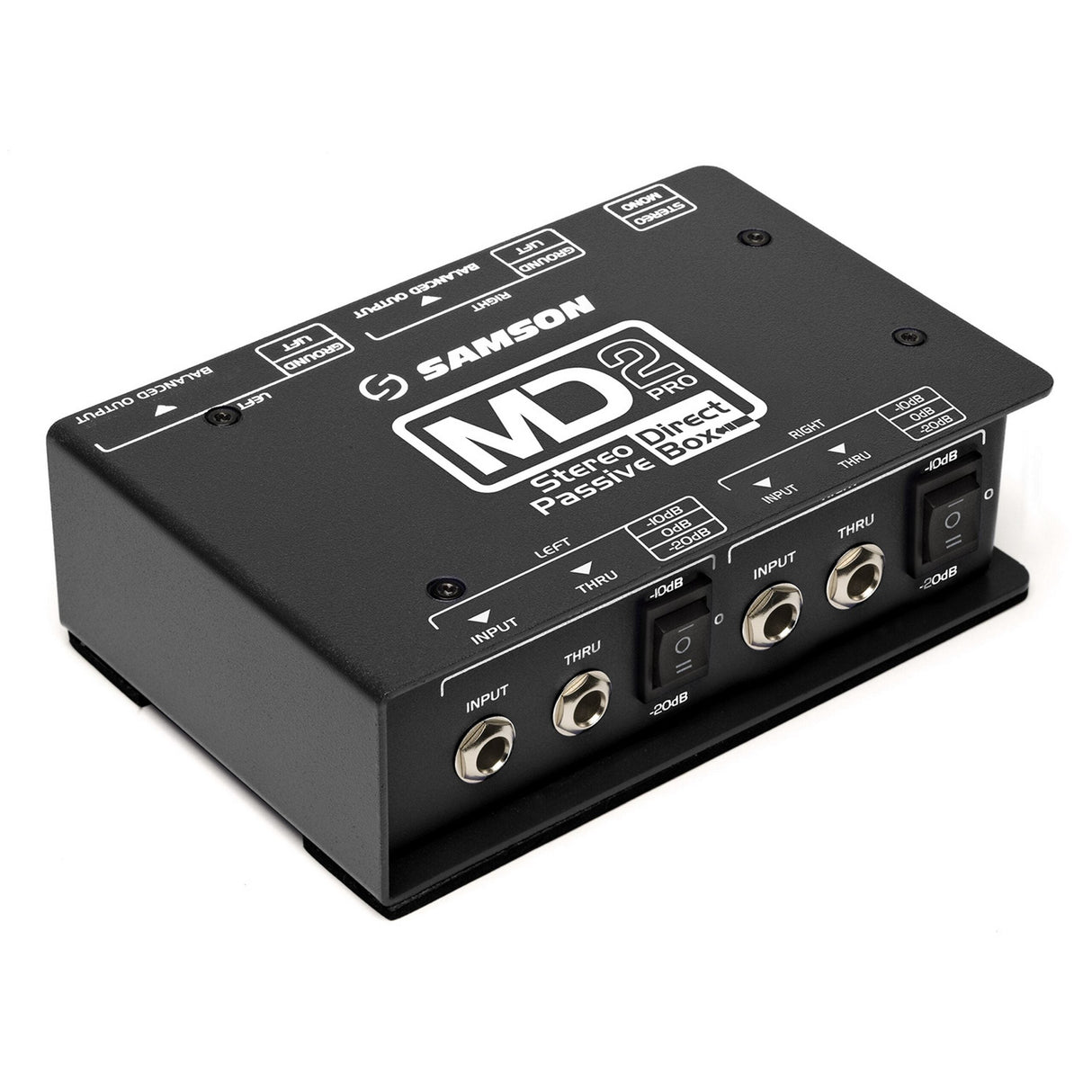 Samson MD2 Pro Professional Stereo Passive Direct Box