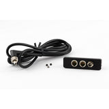 Lectrosonics DSR4EXT Output and Power Panel for 2 TA5 Male 5 Balanced Output Pairs and Power Jack