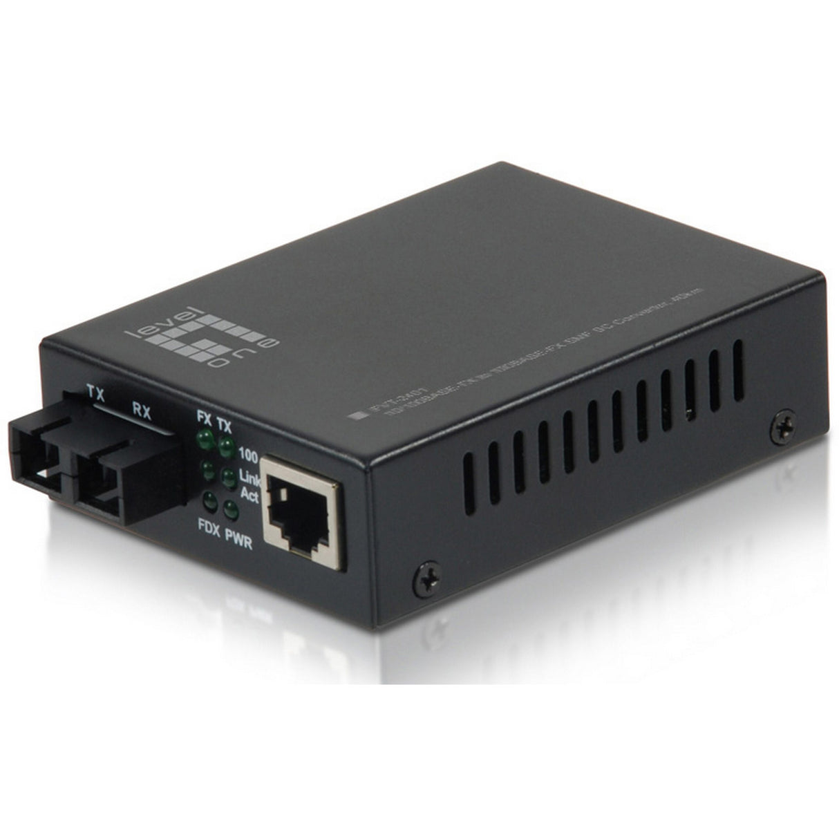 LevelOne FVT-2401 RJ45 to SC Fast Ethernet Media Converter