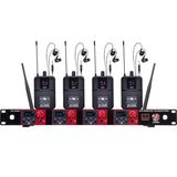 Galaxy Audio AS-4100 Wireless Personal In-Ear Monitor System (UHF, 16 Ch)