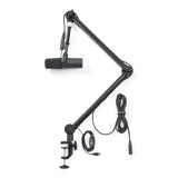 Gator GFWMICBCBM4000 Professional Broadcast Boom Microphone Stand with LED Light (Used)