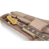 Levy's Deluxe Gig Bag for Bass Guitars, Tan