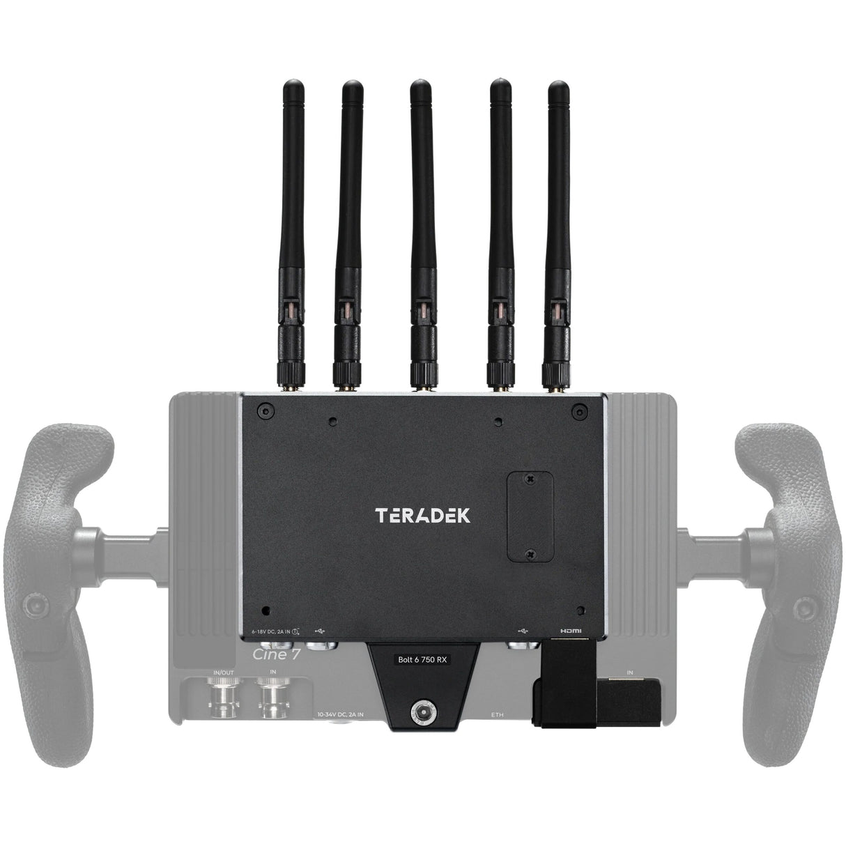 Teradek 10-2199-V7 Bolt 6 Monitor Module 750 Wireless Video Receiver, V-Mount