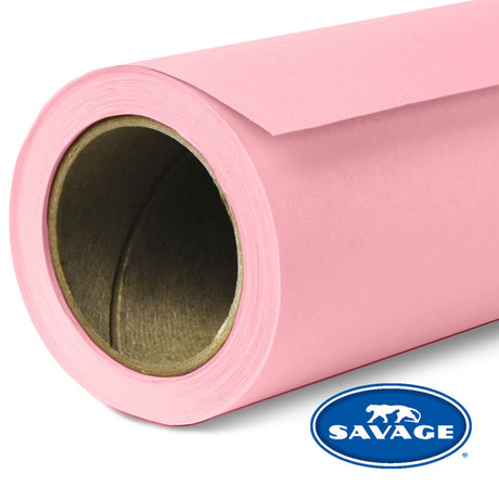 Savage 3-12 107-Inch x 12-Yards Widetone Seamless Background Paper, Coral