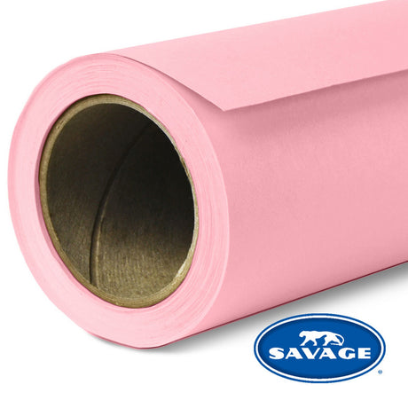 Savage 53-Inch x 12-Yards Widetone Seamless Background Paper Coral