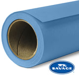Savage 26-Inch x 12-Yards Widetone Seamless Background Paper Gulf Blue