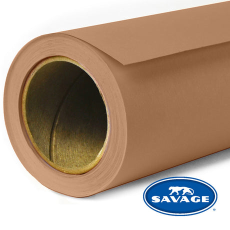 Savage 53-Inch x 12-Yards Widetone Seamless Background Paper Mocha