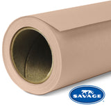 Savage 53-Inch x 12-Yards Widetone Seamless Background Paper Pecan