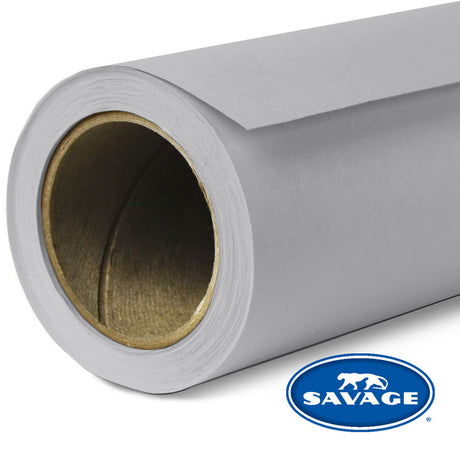 Savage 53-Inch x 12-Yards Widetone Seamless Background Paper Stone Gray