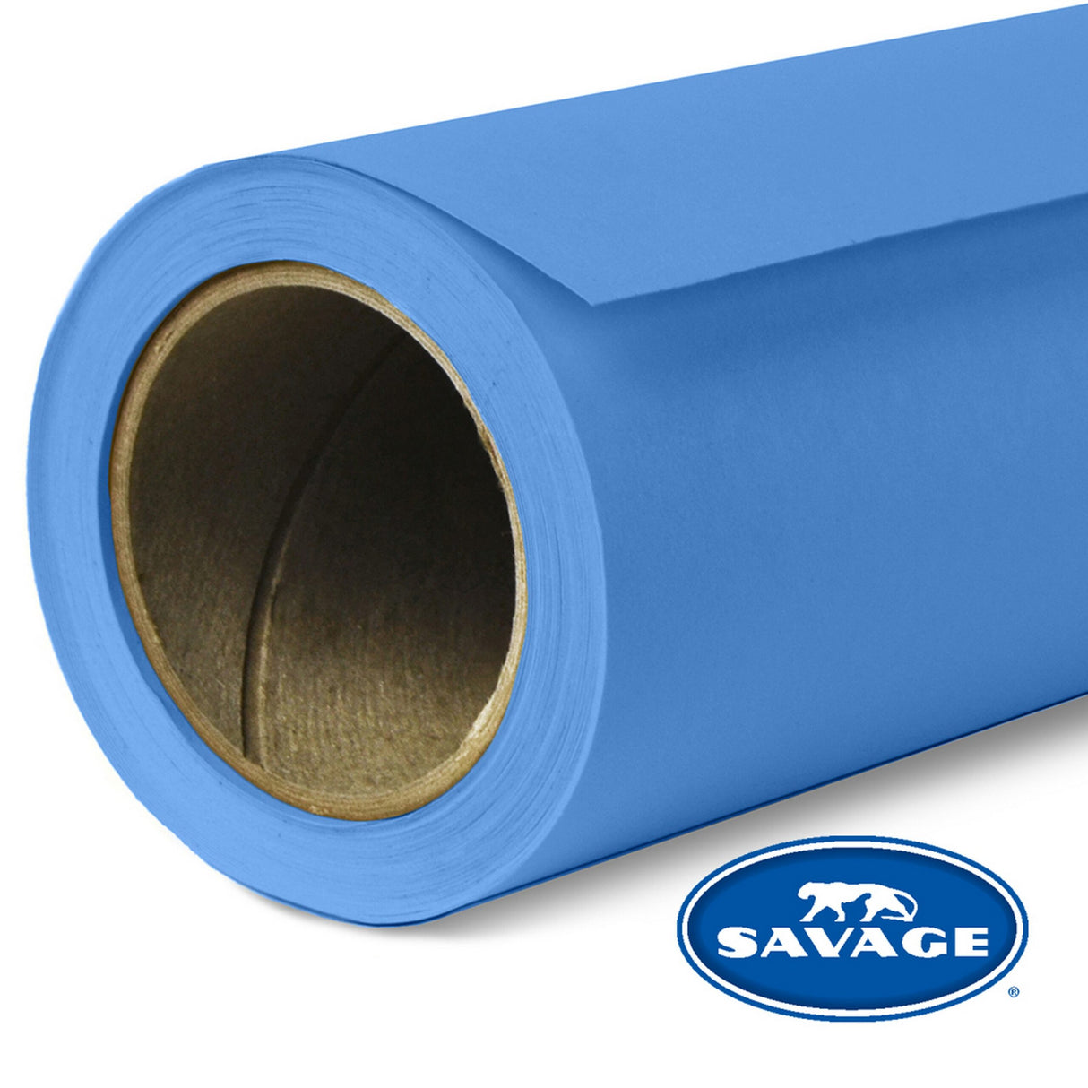Savage 53-Inch x 12-Yards Widetone Seamless Background Paper Studio Blue