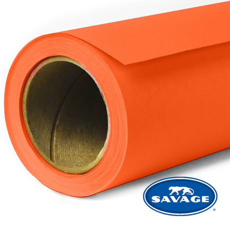 Savage 107-Inch x 12-Yards Widetone Seamless Background Paper Tangelo
